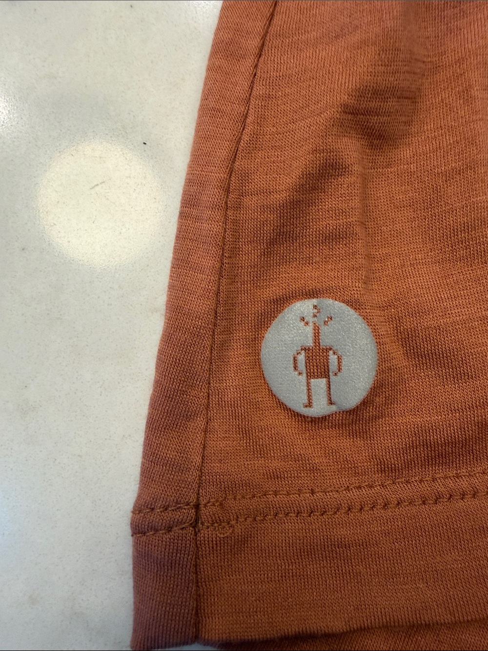 Smartwool Women's Active Ultralite High Neck Tank - Burnt Sienna Size Small - Picture 4 of 8
